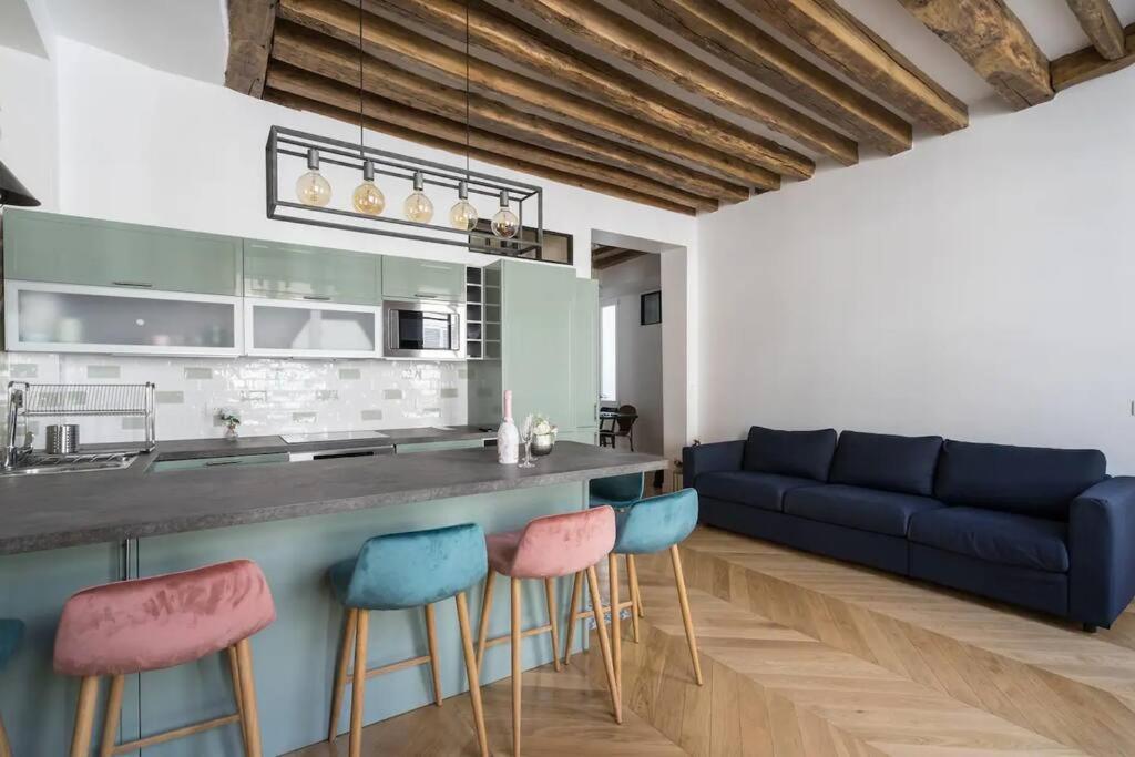Typical Parisian Flat#3Bedrooms#Opera#Louvre Esterno foto