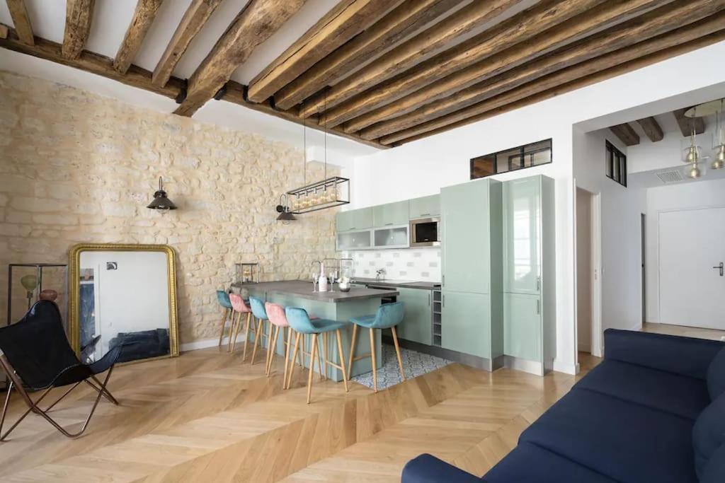 Typical Parisian Flat#3Bedrooms#Opera#Louvre Esterno foto